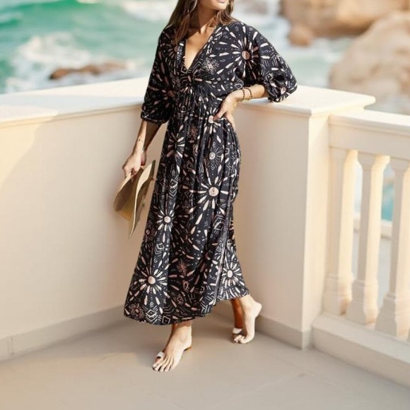 Anthropology Malai Sundress Coverup Sz Sm - Picture 6 of 16